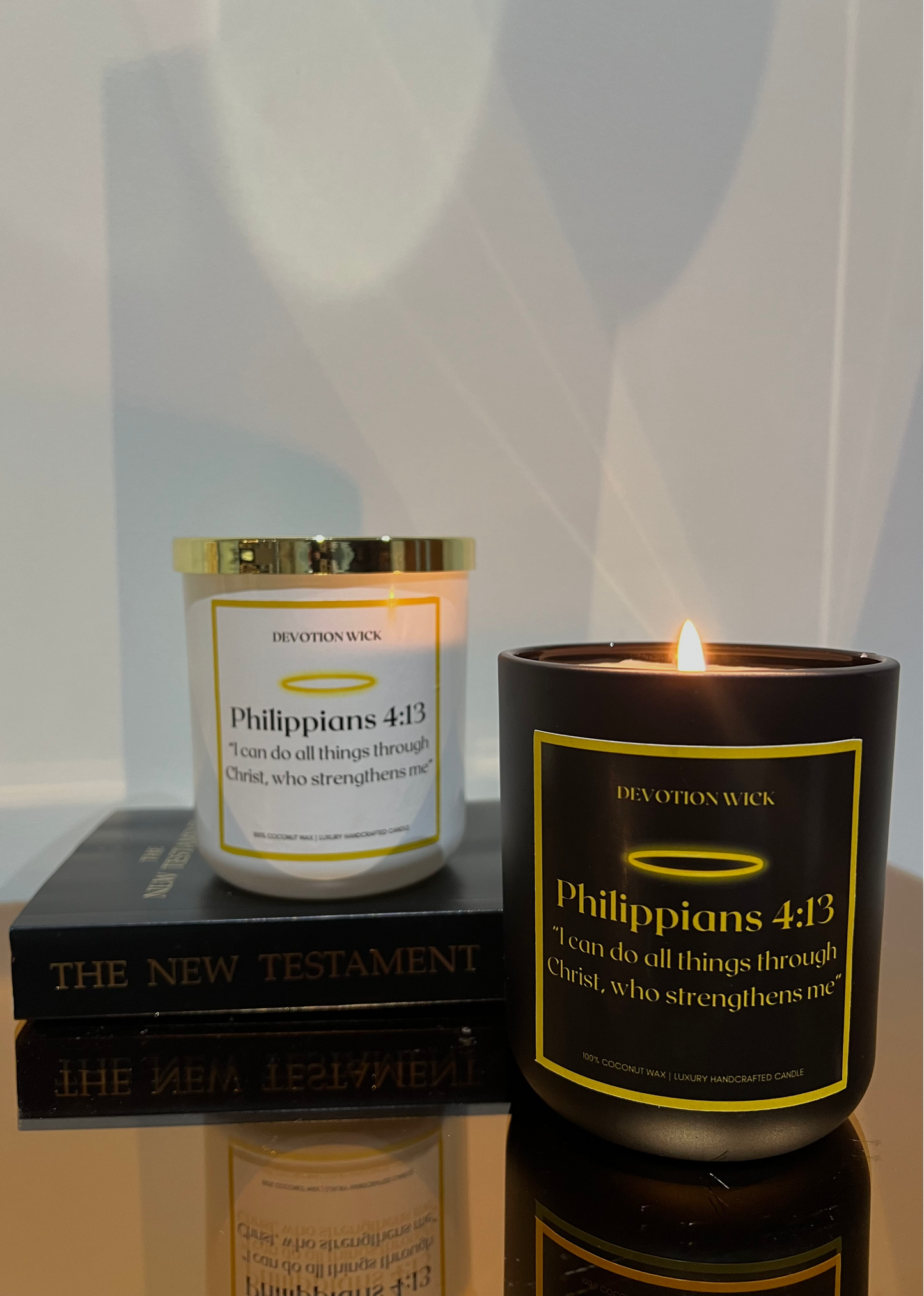 Philippians 4:13 | Single Wick Candle