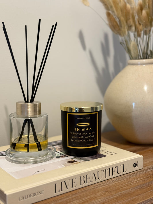 1 John 4:8 | Single Wick Candle